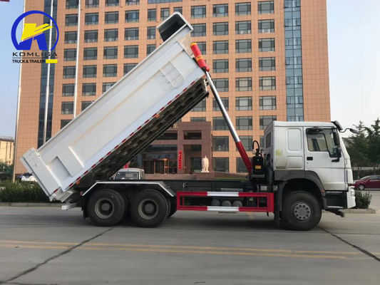 Sinotruk HOWO 6X4 371/375HP Camion à décharge avec une capacité de 20 cbm et une capacité de moteur élevée&gt; 8L