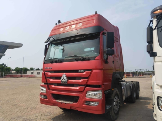 Sinotruk HOWO 6*4 Tracteur à tête de remorque d'occasion Capacité de charge 21-30 t Puissance de 420 chevaux
