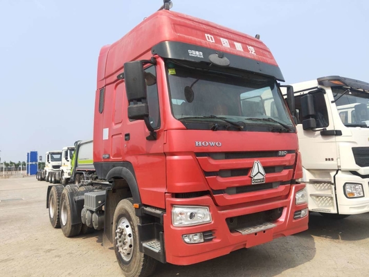 Sinotruk HOWO 6*4 Tracteur à tête de remorque d'occasion Capacité de charge 21-30 t Puissance de 420 chevaux