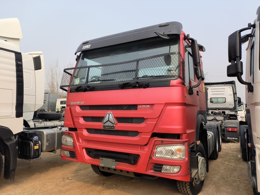 Sinotruk HOWO 10 roues 6x4 tracteur à rouleaux utilisés camion à rouleaux moteur capacité &gt; 8L cabine A/C