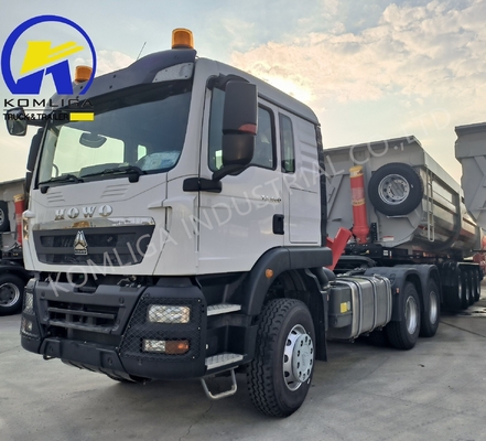 6X4 roue motrice Sino Truck HOWO Tracteur Truck 6800*2500*3200mm avec compétitif