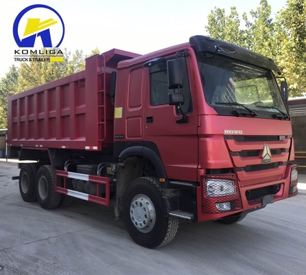 Afrique Tireur ventrale élévation hydraulique HOWO camionneur de décharge Rhd LHD Tireur Sinotruck camionneur