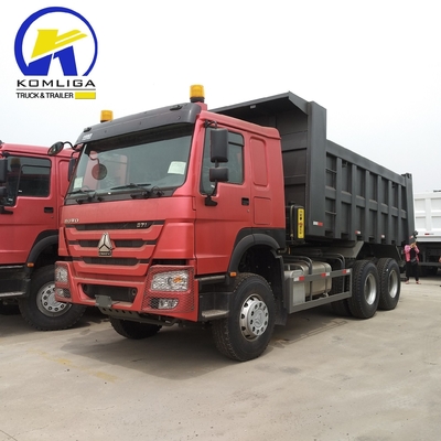 Afrique Tireur ventrale élévation hydraulique HOWO camionneur de décharge Rhd LHD Tireur Sinotruck camionneur