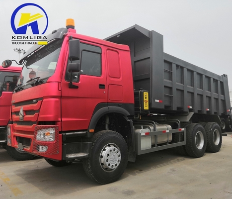 Afrique Tireur ventrale élévation hydraulique HOWO camionneur de décharge Rhd LHD Tireur Sinotruck camionneur