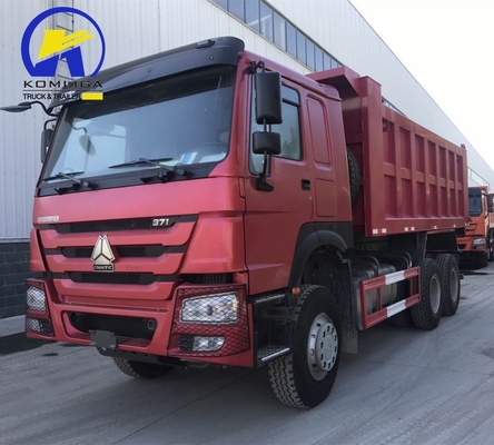 Afrique Tireur ventrale élévation hydraulique HOWO camionneur de décharge Rhd LHD Tireur Sinotruck camionneur