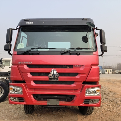 Sinotruk HOWO 6X4 10 roues utilisées Tracteur à roues principales avec rapport de vitesse de 5,45