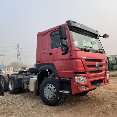 Sinotruk HOWO 6X4 10 roues utilisées Tracteur à roues principales avec rapport de vitesse de 5,45