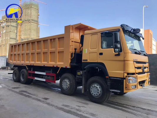 Sinotruk HOWO 12 roues 8X4 camionneur à décharge 40t camionneur à bascule avec roue motrice LHD/Rhd