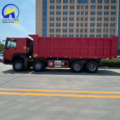 / Utilisé 8X4 12 roues Sinotruk HOWO camion à bascule DOT Certifié et sur mesure Demande