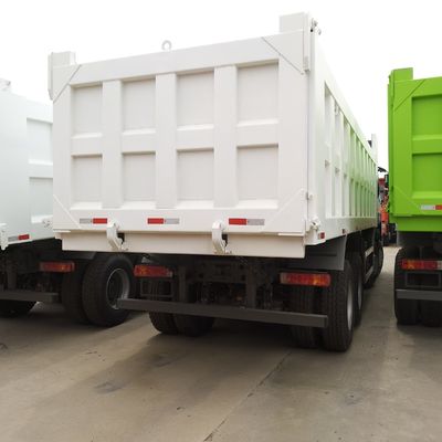 Hw76 Cab Sinotruk HOWO 8X4 12 roues camion à bascule avec élévation avant 5600X2300X1500 20cbm