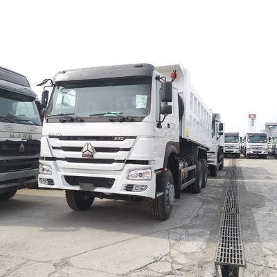 10 roues 6X4 Sinotruk HOWO camion à bascule et utilisé 8500*2500*3400mm pneu 10 1repartie