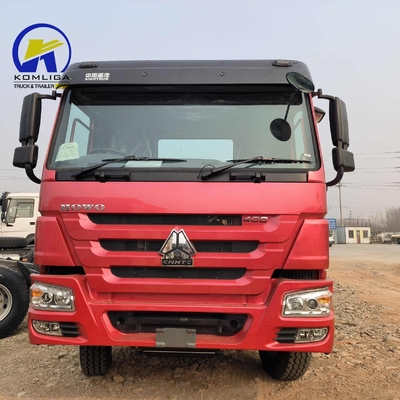 6X4 roue motrice utilisée Sinotruk HOWO 10 roue à remorque à tête remorque avec cabine climatisée