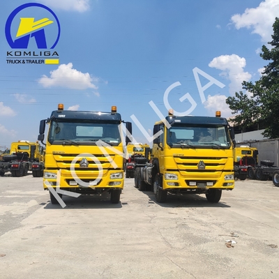 Personnalisation Utilisé Sinotruk HOWO Truck Lourd Tracteur Tracteur Tête de remorque avec pneus ECE