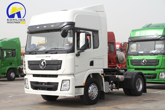 Shacman 4X2 6 roues 290HP 340HP 380HP Tête de camion avec cabine Hw76 et capacité de charge de 21-30 t