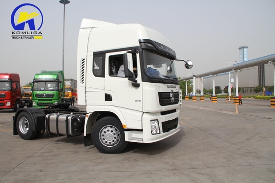 Shacman 4X2 6 roues 290HP 340HP 380HP Tête de camion avec cabine Hw76 et capacité de charge de 21-30 t