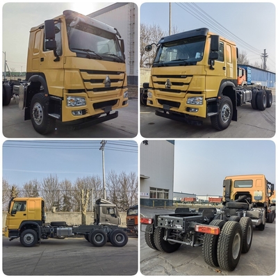 Sinotruk HOWO T7 Hohan 6X4 10 roues 340HP 380HP 400HP 430HP Tracteur avec pièces
