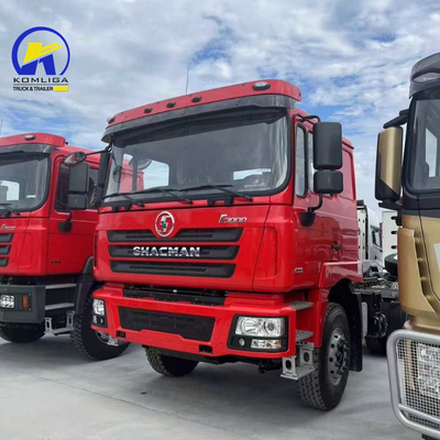 Axe avant 9 tonnes Capacité de chargement Usé Shacman F3000 6X4 Diesel Prime Mover Tracteur camion