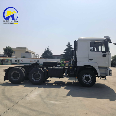 Shacman X3000 6X4 420 chevaux camion tracteur à remorque de couleur blanche avec une capacité de charge de 21-30 t