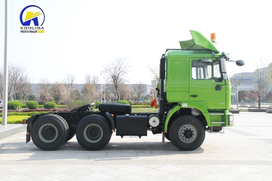Cabine Hw76 Cabine jaune 6X4 10 roues 380HP 400HP 420HP Tête tracteur remorque tracteur utilisé