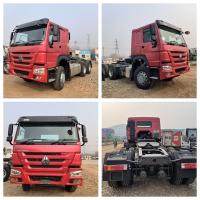 Sinotruk HOWO T7 Hohan 6X4 10 roues 371HP 380HP 400HP et camion tracteur à remorque d'occasion