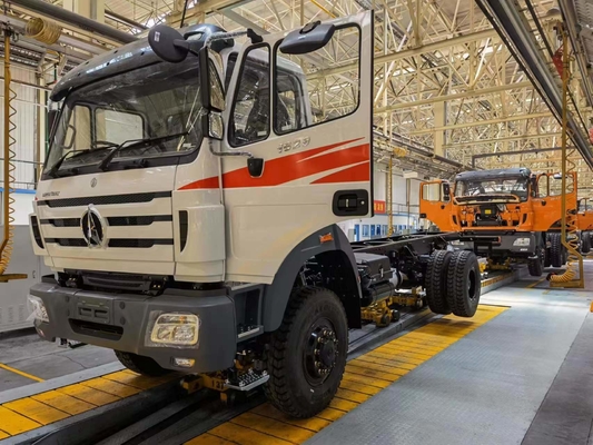 Beiben Benz 4X2 6X4 Prime Mover Tracteur Tête de camion avec conception de pneu radiale