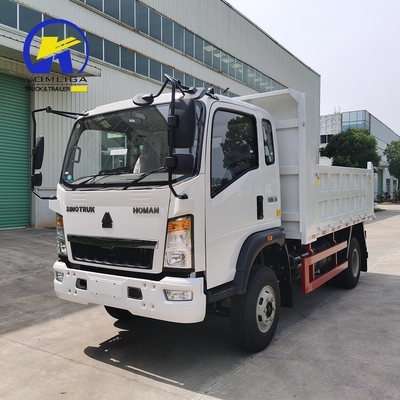 4X4 sièges mini-camions à décharge ≤5 poids de chargement 1-10 tonnes Parfait pour les chantiers de construction