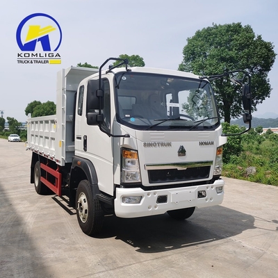 4X4 sièges mini-camions à décharge ≤5 poids de chargement 1-10 tonnes Parfait pour les chantiers de construction
