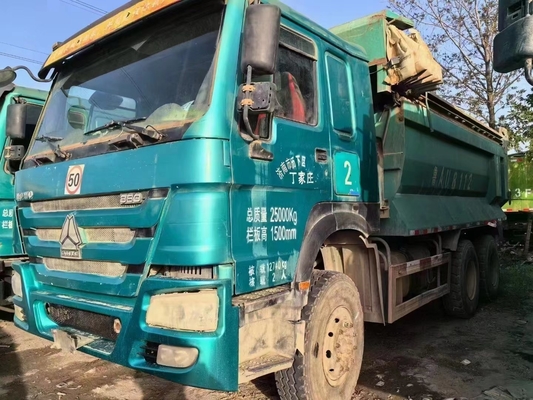 Euro5 HOWO 6X4 original avec déchargeuse à bascule et moteur diesel &gt; 8L