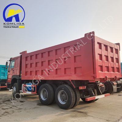 Demande de personnalisation 30 tonnes utilisées Sinotruk HOWO camion de décharge à bascule en bon état