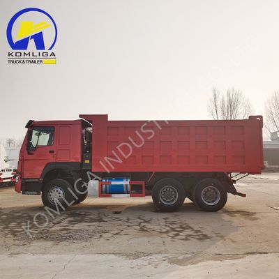 Demande de personnalisation 30 tonnes utilisées Sinotruk HOWO camion de décharge à bascule en bon état