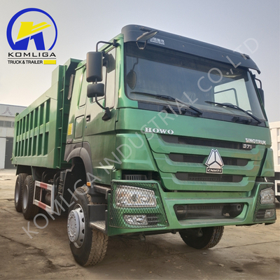 2020 Année 371HP 6X4 camion de décharge HOWO d'occasion pour le marché zambien roue motrice LHD/Rhd