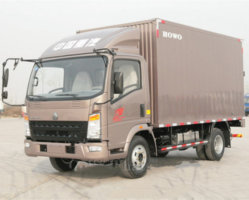 4.2 tonnes d'essieu arrière Sinotruk HOWO Cdw Mini Van Box 4X2 Camion de fret avec une capacité de charge de 1 à 10 tonnes