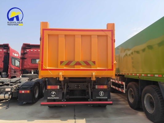 Année 2020 380HP 6X4 Used Good Shacman Tipper Dumper Truck avec style de levage avant
