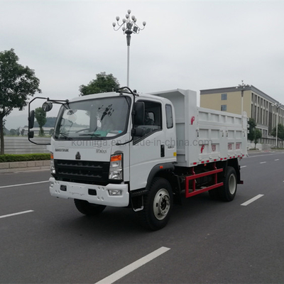 Sinotruk 6 roues HOWO Mini-Dump Truck 10 mètres cubes avec une capacité de chargement de 1 à 10 tonnes