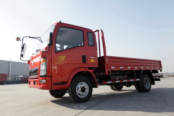 Cabine 1880 Cabine 4X2 Dongfeng HOWO Cdw 3 tonnes Mini camions de marchandises diesel Émission Euro II