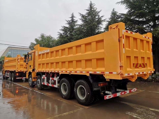 Shacman H3000 Utilisé 8X4 12 roues camionneur à décharge avec remontage hydraulique à bascule ventrale