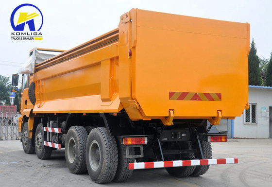 Shacman H3000 12 roues 8X4 4 essieux camion de décharge à bascule pour demande personnalisée 10 1 pneus
