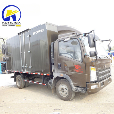 Sinotruk HOWO Hohan Cdw 4X2 Mini Van Box Cargo 3 Tonnes Camion de décharge pour 150 chevaux