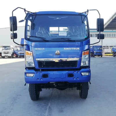 3/5/7/8 tonnes 6 roues Sinotruk HOWO 4X2 Mini camionneur à conteneurs avec transmission manuelle