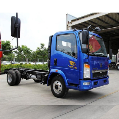 3/5/7/8 tonnes 6 roues Sinotruk HOWO 4X2 Mini camionneur à conteneurs avec transmission manuelle