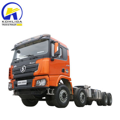 Camion à décharge Shacman 8X4 12 roues avec bascule Camion à décharge avec cabine Hw76 en bon état
