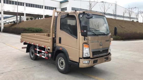 Dongfeng Sinotruk HOWO Petit 6 pneus 4x2 10m3 camion de décharge avec conception de pneus sans tube