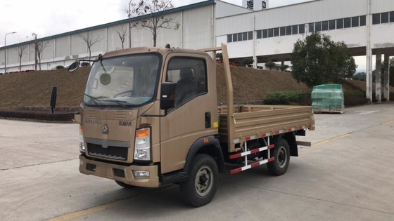 Dongfeng Sinotruk HOWO Petit 6 pneus 4x2 10m3 camion de décharge avec conception de pneus sans tube