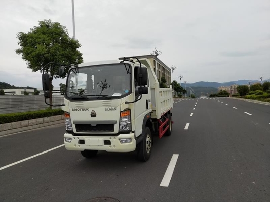 Dongfeng Sinotruk HOWO Petit 6 pneus 4x2 10m3 camion de décharge avec conception de pneus sans tube
