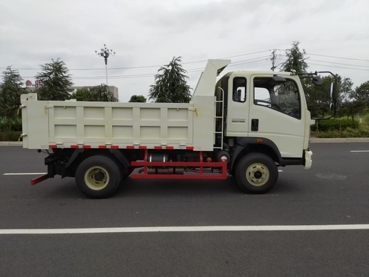 Dongfeng Sinotruk HOWO Petit 6 pneus 4x2 10m3 camion de décharge avec conception de pneus sans tube