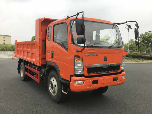 Sinotruk 4X2 12 tonnes 12 mètres cubes camion de décharge avec une capacité de moteur de 4-6L Euro II