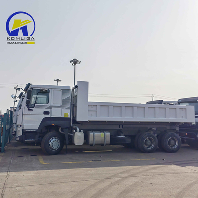 Conception de pneus radiaux Sinotruk 371HP 6X4 dépoussiéreur à bascule