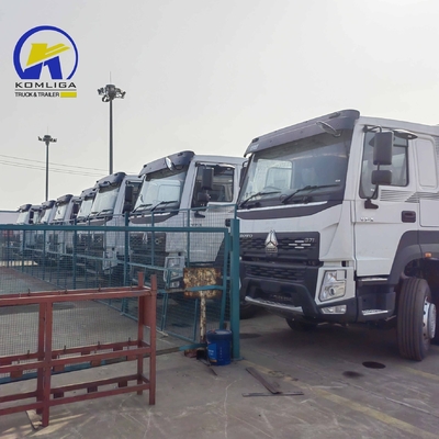 Conception de pneus radiaux Sinotruk 371HP 6X4 dépoussiéreur à bascule