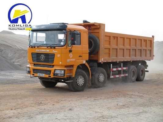 Transmission manuelle de type 8X4 Dump Truck Dumper Tipper pour le Sinotruk HOWO