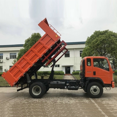 Utilisé Sinotruk HOWO 4X2 6 roues Mini Lumière Dump Tipper Truck avec transmission manuelle